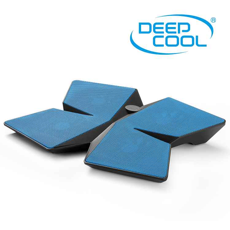 Base Portatil Deepcool Multi Core X4 4x10cm Negro
